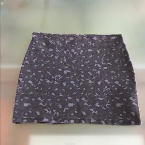 Zara Leopard Mini Skirt, Sz. M